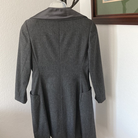 Carolyne Roehm Vintage Union Made Wool Coat For Neiman Marcus Size 8 - Picture 14 of 16